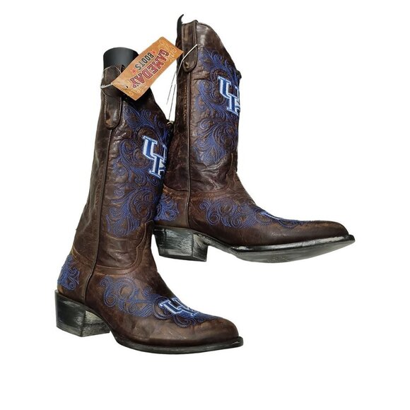University of Kentucky‎ Wildcats Cowgirl Boots, Woman's Size 7 NWT Embroidered - Picture 10 of 12